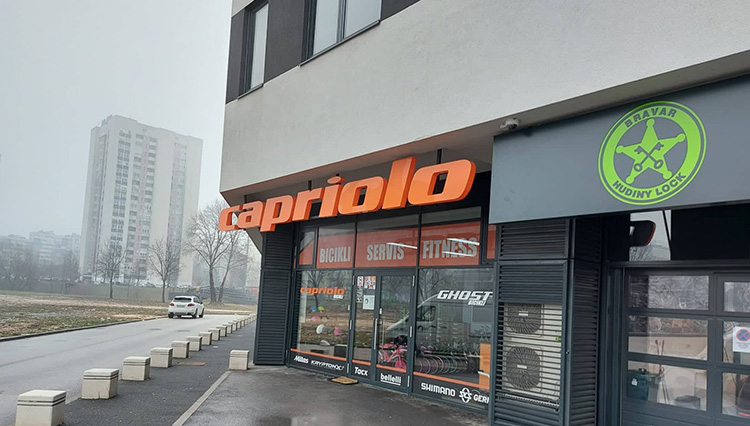 Capriolo 3D slova velikog formata Capriolo 3D slova velikog formata